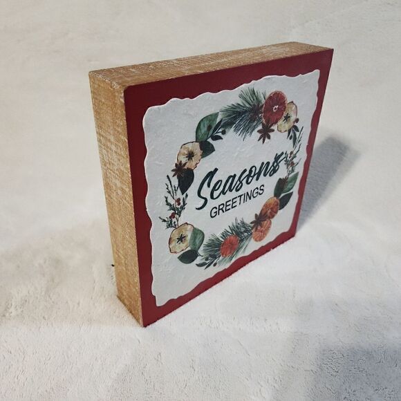 Ashland Fall Sign Wooden Holiday Spice Wall Or Tabletop Decor Sign 7" - Picture 2 of 3